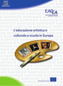 L`educazione artistica e culturale a scuola in Europa