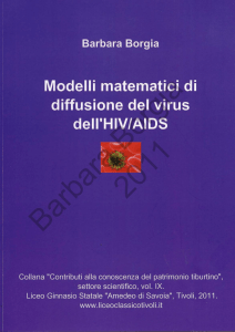 Modelli matematici di diffusione del virus dell