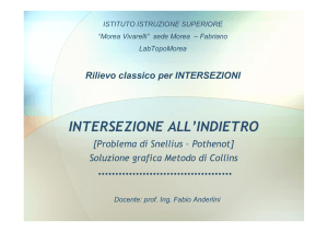 Presentazione INTERSEZIONE INDIETRO_SOLUZIONE GRAFICA