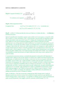 REFUSI, CORREZIONI E AGGIUNTE Pag 24 la seguente formula