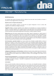 DNA ERP – Manufacturing