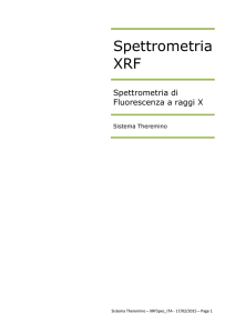 Spettrometria XRF