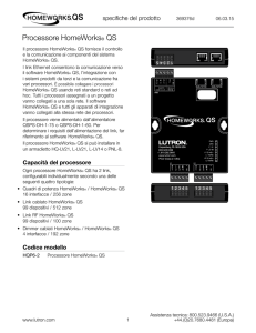 HomeWorks QS Processor SPEC (369376)