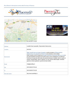Sito ufficiale di informazione turistica della Provincia di Piacenza