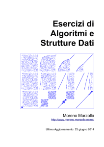 Esercizi di Algoritmi e Strutture Dati