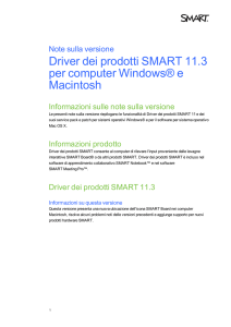 SMART Product Drivers 11.3 for Windows and Mac computers