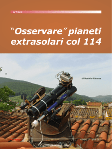 "Osservare" pianeti extrasolari col 114