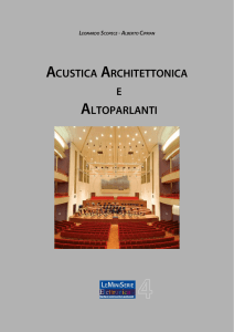 Acustica Architettonica e Altoparlanti