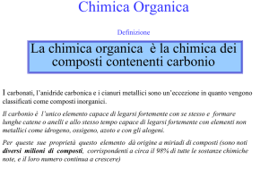 Chimica Organica Definizione