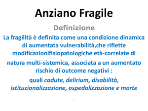 Anziano Fragile - Regione Piemonte