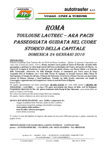 roma gennaio 2016 - Autotrasfer Viaggi