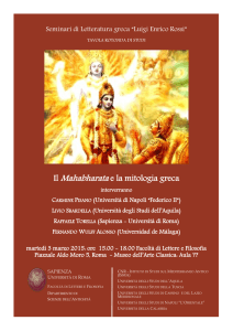 Il Mahabharata e la mitologia greca