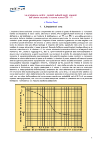 1 La protezione contro i contatti indiretti negli impianti