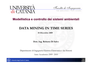DATA MINING IN TIME SERIES