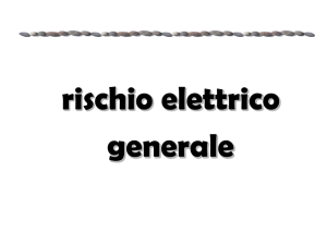 1) rischio elettrico generale