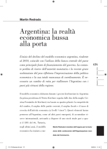 Argentina: la realtà economica bussa alla porta