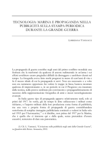 tecnologia: marina e propaganda nella pubblicità