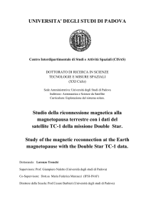 S m UNIV Stud m satel Study o magnet VERSIT dio del magneto llite