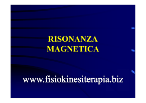 risonanza magnetica - Fisiokinesiterapia
