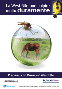 West Nile Disease Pfizer animal health
