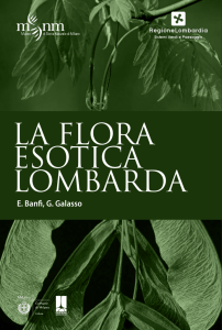 la flora esotica lombarda