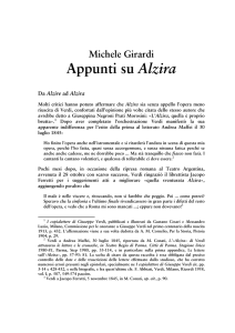 Appunti su Alzira - Università degli studi di Pavia