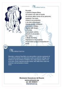 I_Memorare, 1A4 con latino