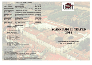 Scanniamo il teatro - I docenti.indd