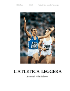 L`AtLeticA LeggerA - ISIS Giulio Natta