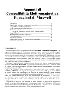 Equazioni di Maxwell - Libero Community Siti Personali