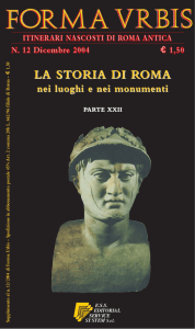 La Storia di Roma nei luoghi e nei monumenti XXII