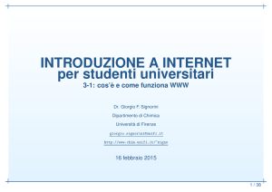 Presentazione PDF - Firenze - Dipartimento di Chimica e Corso di