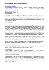 Introduzione all`elettricità: La carica elettrica presente su un corpo è