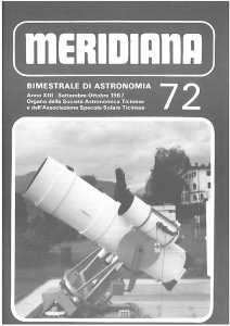 Il telescopio da 500 mm Specola Solare Ticinese della