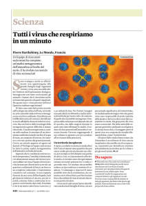 Tutti i virus che respiriamo