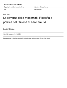 tesis doctoral la caverna della modernità filosofia e politica nel