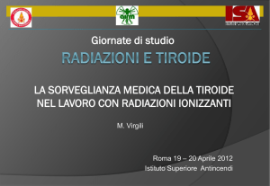 La sorveglianza medica della tiroide nel lavoro con