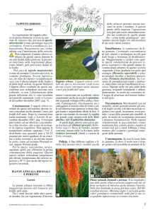 Il giardino - Informatore Agrario