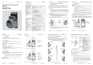 Trasmissione ottica dei dati per bus DDLS 200 PROFIBUS