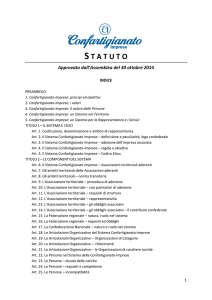 Statuto - Confartigianato