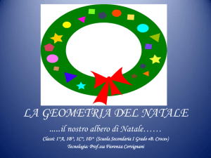 la geometria del natale - Istituto Comprensivo Pescara 6