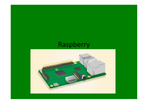 Introduzione a Raspberry