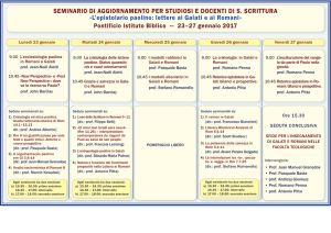 programma in pdf - Pontificio Istituto Biblico