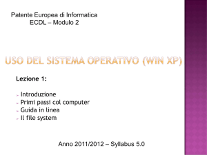 Uso del Sistema Operativo (WIN XP)