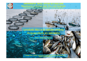Prodotti ittici e salute umana