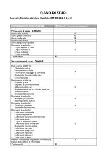 Insegnamenti a.a. 2016-2017 - Università degli studi di Trieste