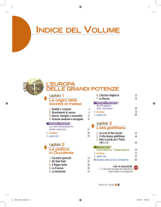 INDICE DEL VOLUME