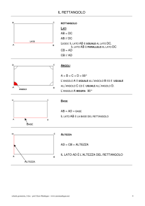 IL RETTANGOLO