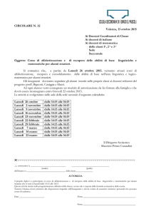 CIRC. N. 32 Corso alfabetizzazione_recupero matematica_italiano