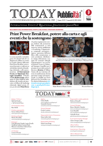 Print Power Breakfast, potere alla carta e agli eventi che la sostengono